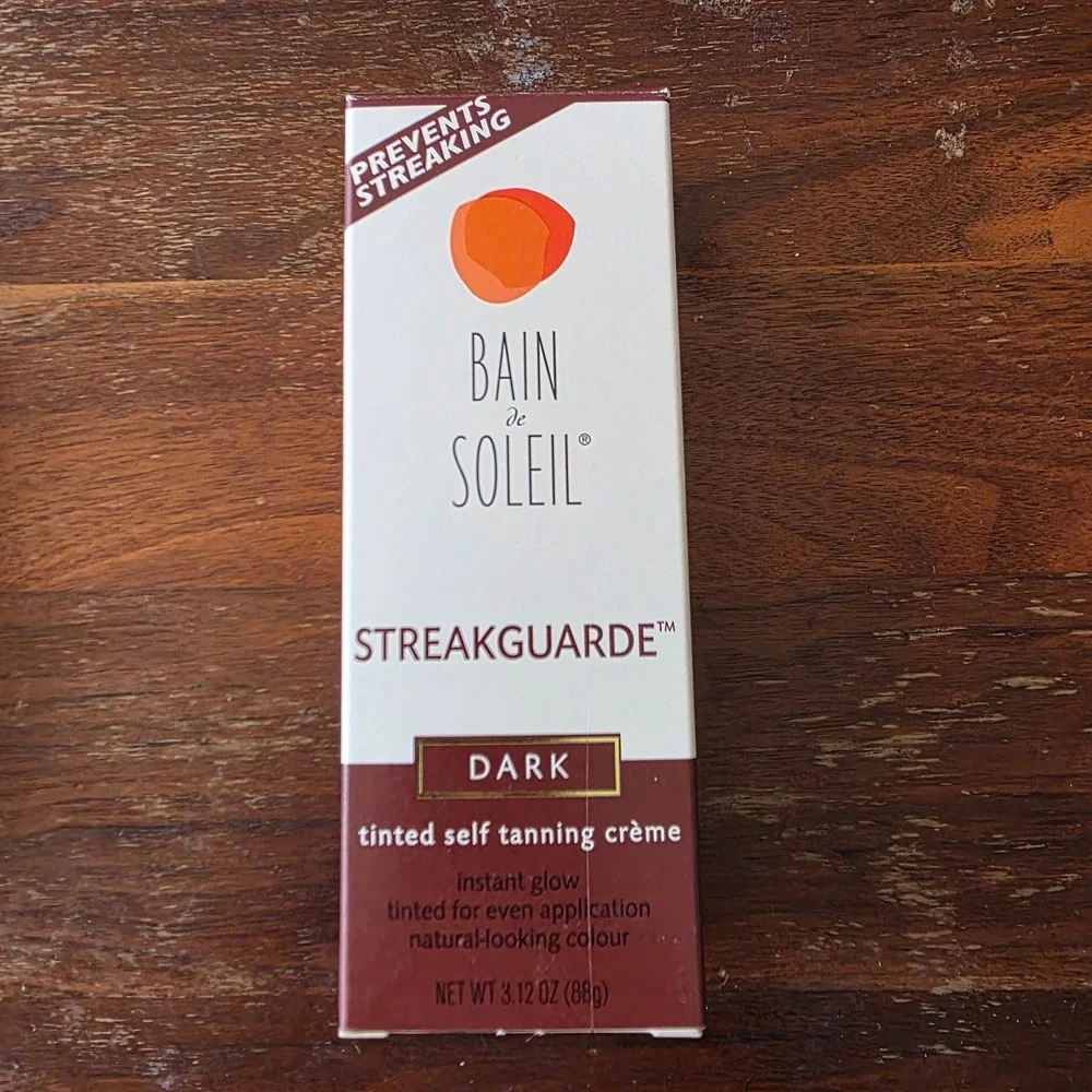 Bain de Soleil Streakguarde‎ Dark Tinted Self Tanning Creme 3.12oz Vintage 2001